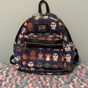 Loungefly StarWars Chibi mini backpack